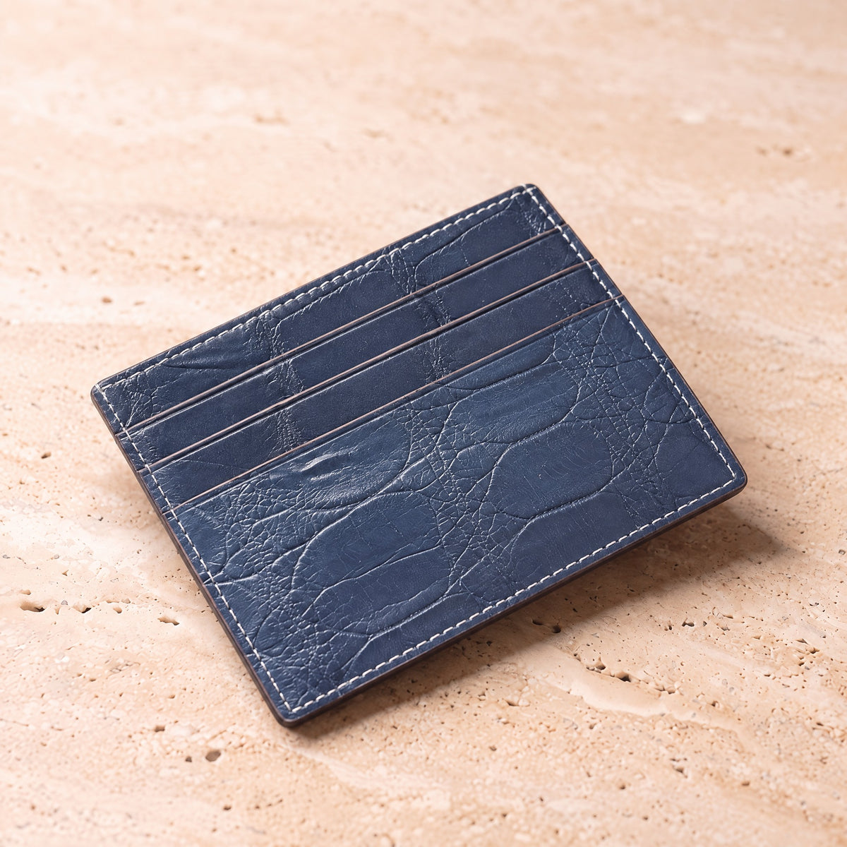 Crocodile Leather Card Holder