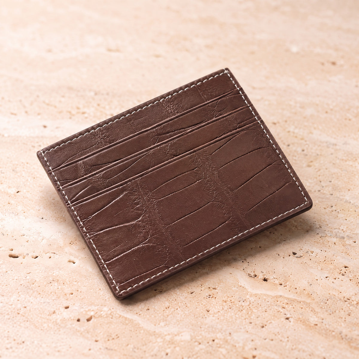 Crocodile Leather Card Holder