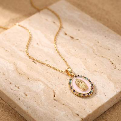 Guadalupe Medallion Necklace