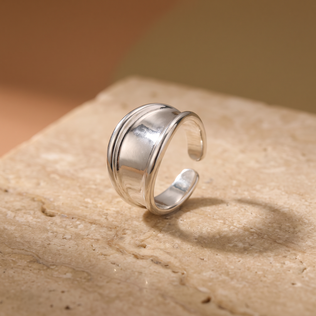 925 Arc Ring by BLK LABEL
