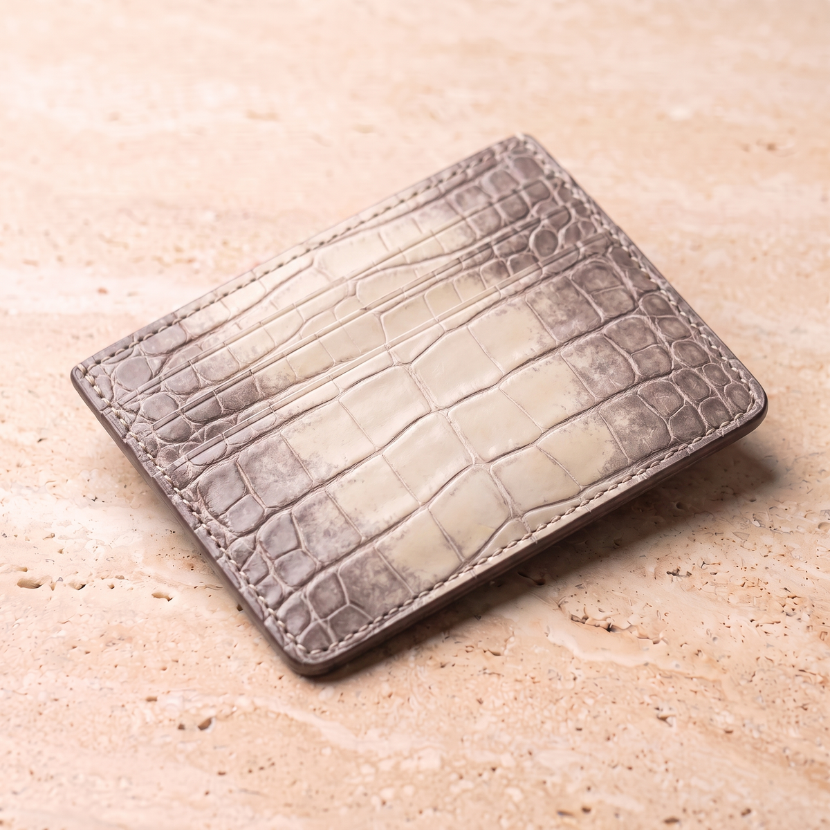 Crocodile Leather Card Holder – view 36